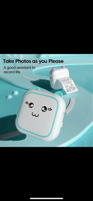 Drucker tragbar Mini Portable Printer Pocket Wireless Label printer game travel