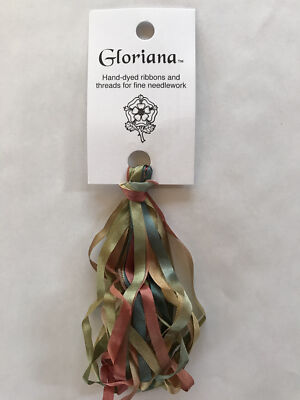 Gloriana Silk Ribbon #255 Cotswold Garden 4Mm