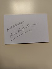 Burnley Brian Pilkington 1950s- Hand Signed Card