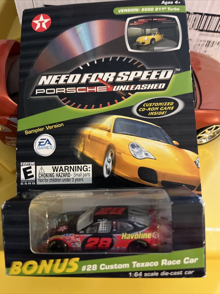 Need For Speed Porsche Unleashed #28 Custom Texaco 1:64 NASCAR