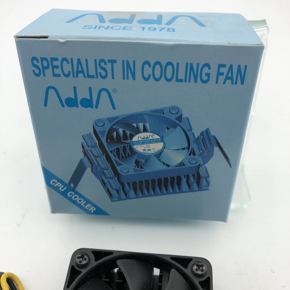 NEW Pentium I Clip-On CPU Cooler Heatsink Fan Intel AMD Cyrix Socket 5 7 - Image 3 of 4