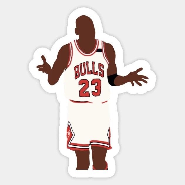 Michael Jordan Sticker