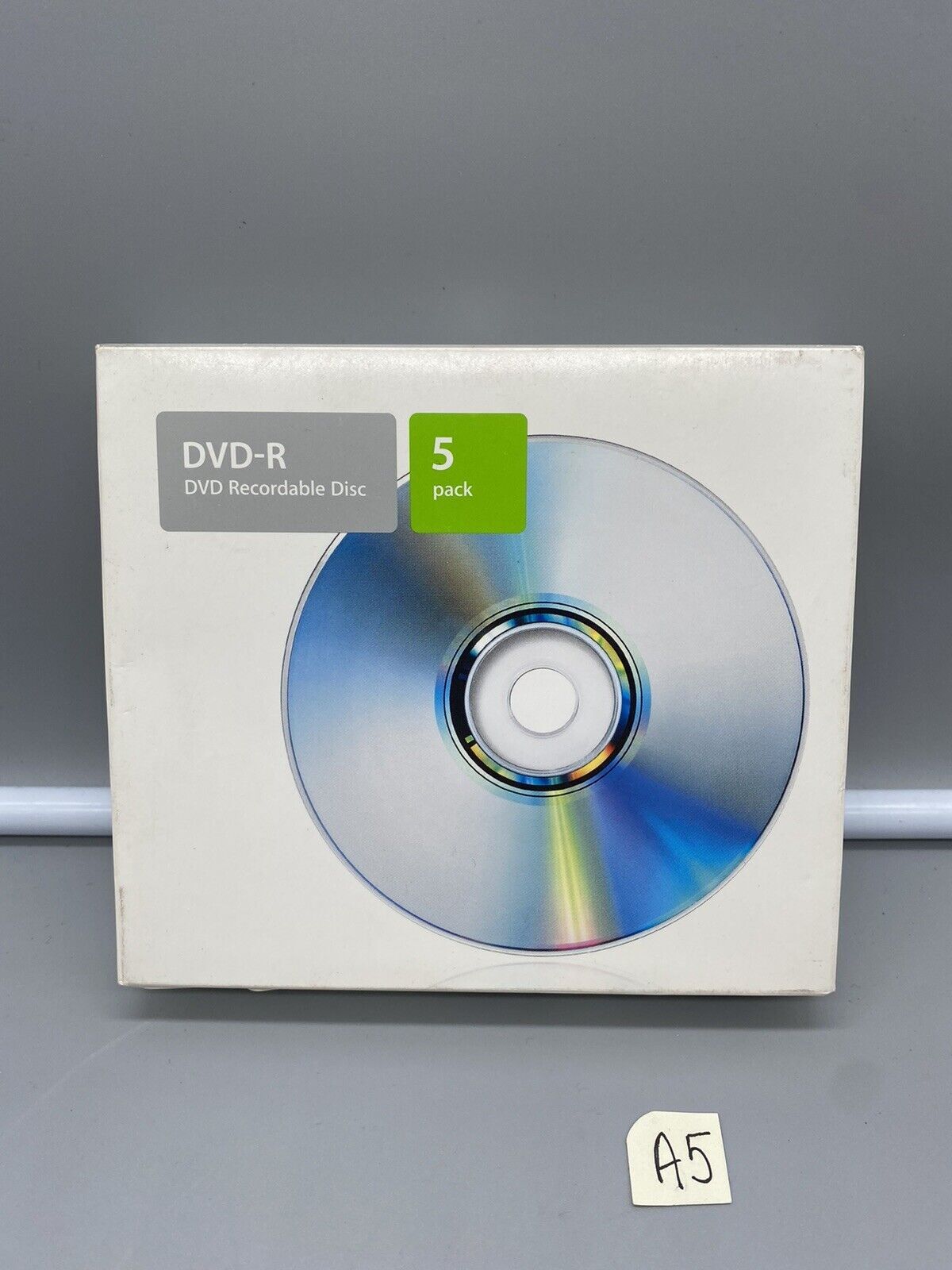 APPLE - DVD-R Blank Discs Media 5-Pack 2X Speed M8405ZM/A Brand New