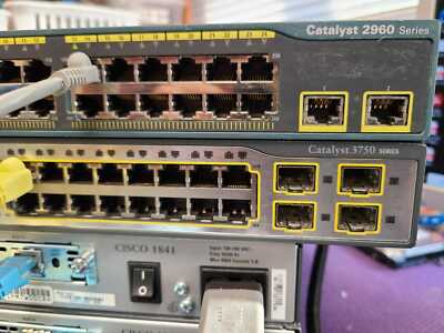 BEST Cisco CCENT CCNA & CCNP LAB KIT IOS15 w/3 SITE Routers 1921