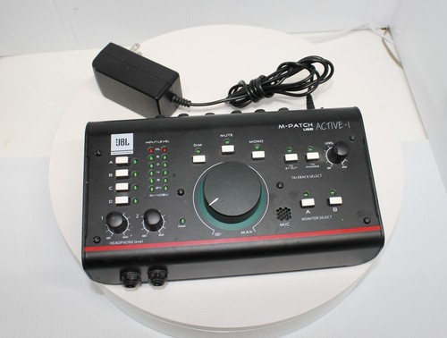 JBL M-Patch Active-1 Precision Monitor Controller w/ DC Adapter - Picture 3 of 6