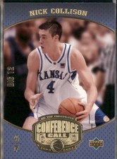 NICK COLLISON #CC10 2003 Upper Deck Top Prospects Kansas Jayhawks NM