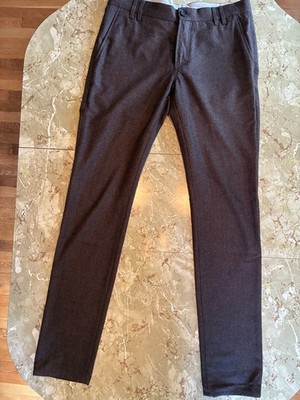 Brunello Cucinelli Men's 100% Wool Trousers Size 50 Slim Fit