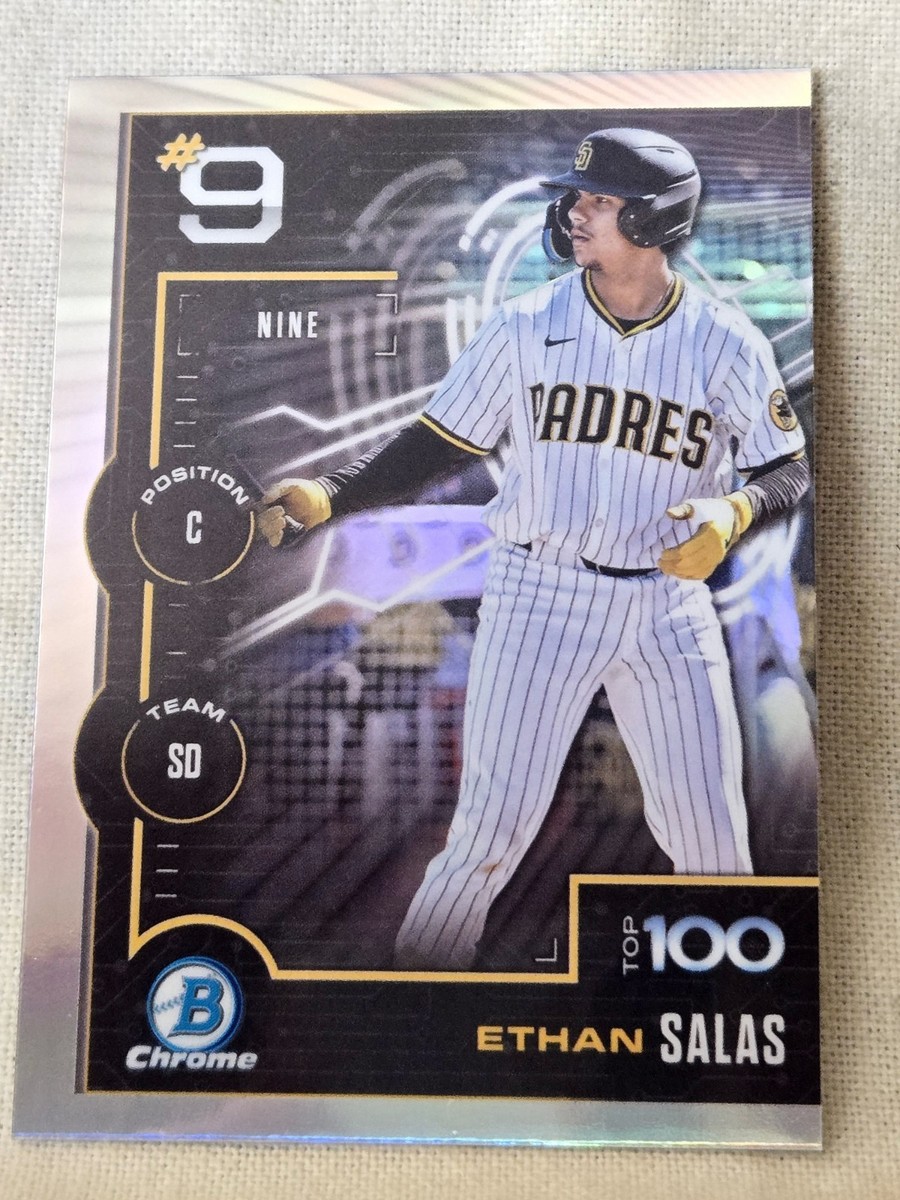 Ethan Salas, San Diego Padres, 2025 Bowman Chrome Top 100