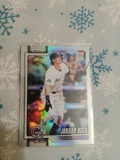 2026 Topps Series 1 - Rainbow Foil - Jordan Beck #12 - Rockies