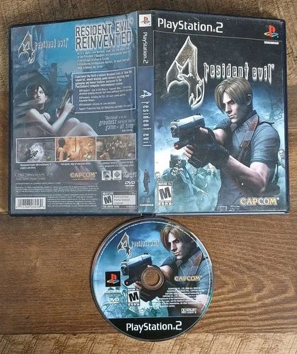 Resident Evil 4 (Sony PlayStation 2, 2005) PS2 No manual - Tested