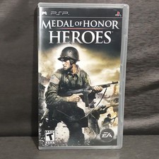 Medal Of Honor Heroes Sony PSP Game CIB T EA 2006 Region Free Shooter