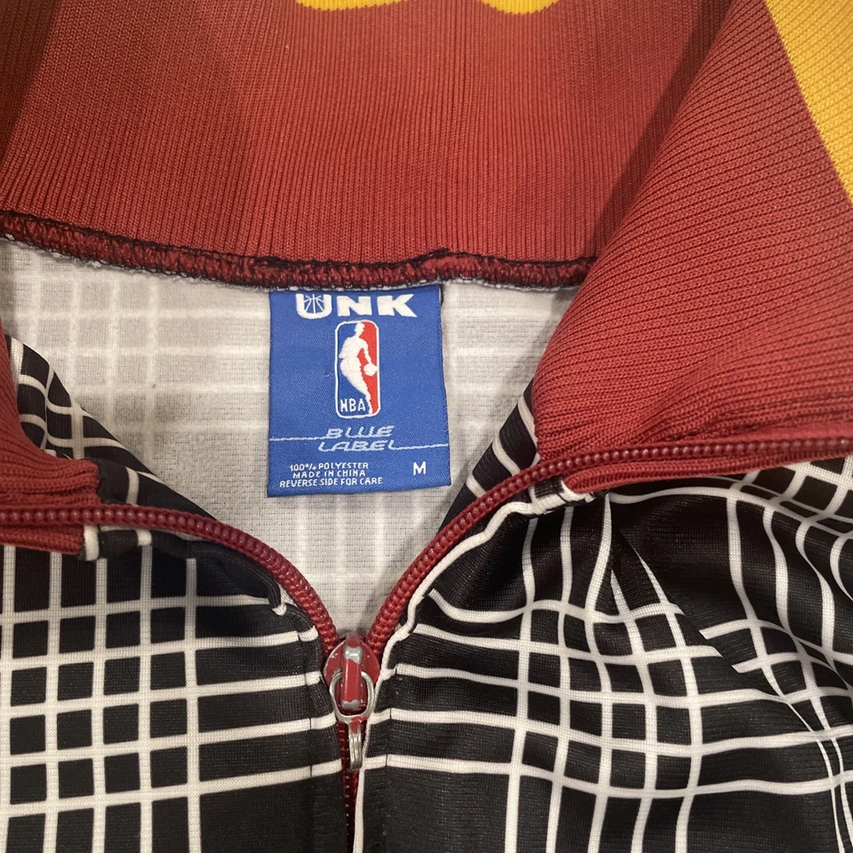 Miami Heat NBA UNK Men's Size Medium Full Zip Warm-Up 🔥 - Image 2 of 4