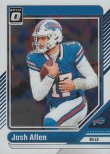 Josh Allen 2024 Donruss Optic #19 Buffalo Bills