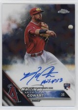 2016 Topps Chrome Rookie Auto Kaleb Cowart #RA-KC Auto c6h