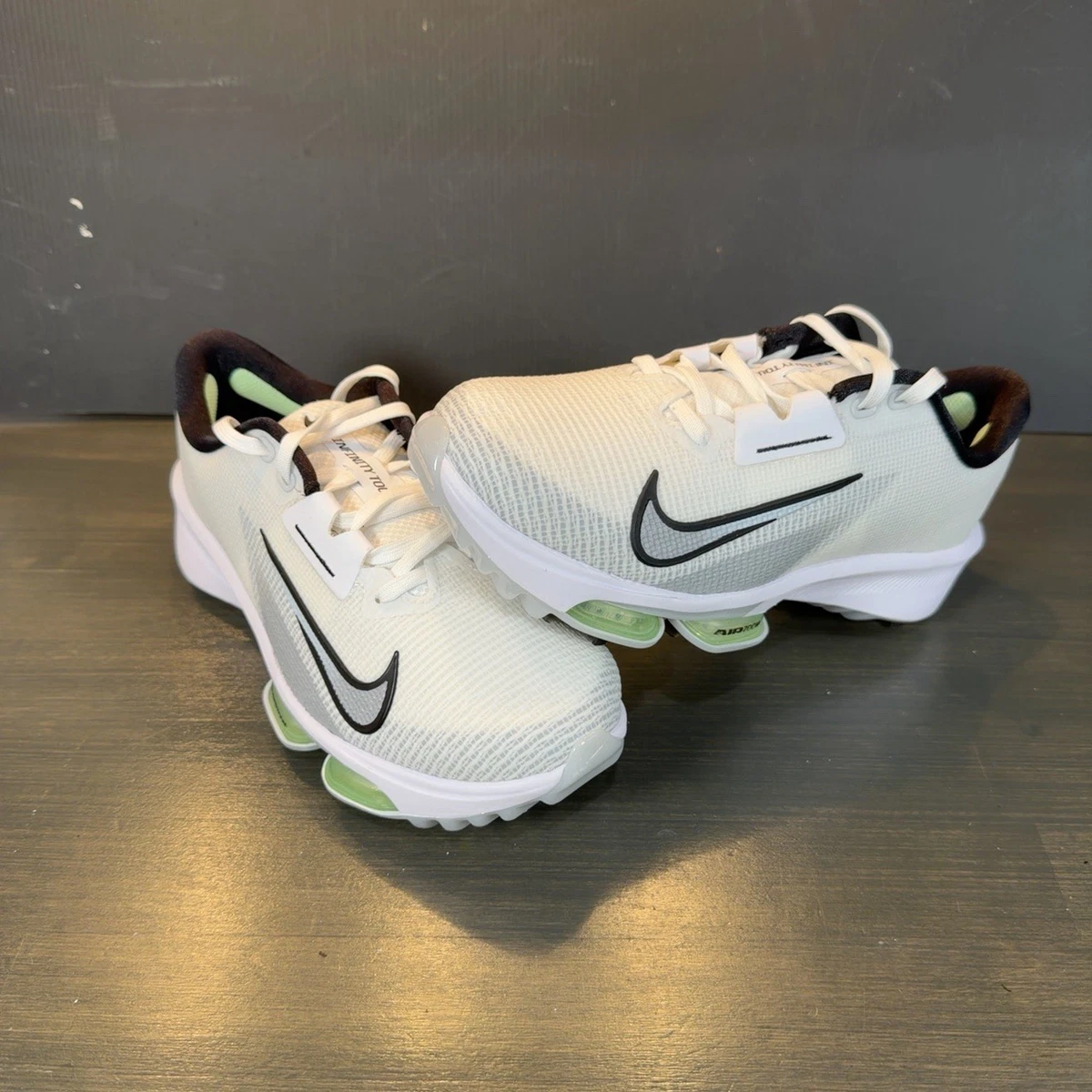 Nike Air Zoom Infinity Tour 2 Golf Wide White Vapor Green for Sale