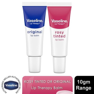 Vaseline Lip Therapy Lippenbalsam Feuchtigkeitsspendend Original & Rosig getönt 10g