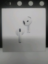 Apple AirPods 4 Bluetooth Earbuds White Audio Voice Isolate USB-C Charging Case