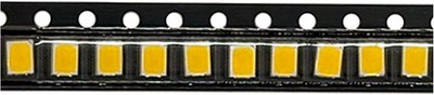 2835 Warm White SMD LED Diode Lights, 100 pcs, Surface Mount Style: Warm-white