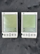 Lot of 2 VTG Handspring Visor Platinum 8MB Palm OS 3.5.2H PDA AS-IS No Adapter