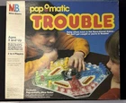 Vintage 1986 Trouble Board Game Pop O Matic Milton Bradley Complete & Works