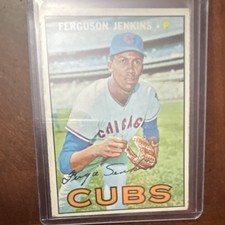 Topps 1967 Ferguson Jenkins Chicago Cubs #333 Rookie MLB Baseball Card