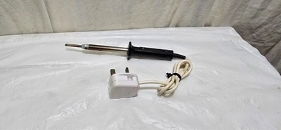 Griffin Lötkolben Vintage hergestellt in Großbritannien Modell 3000 25 Watt montiert Volex-Stecker UK