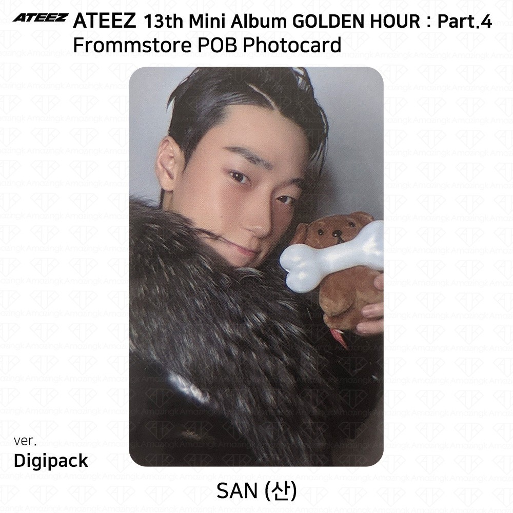 ATEEZ GOLDENHOUR：Part4 Fromm特典 ヨサントレカ ATEEZ 13th Mini