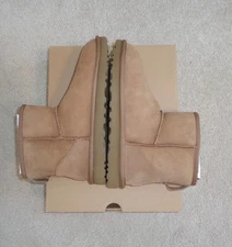Women's Ugg Classic Mini II in Chestnut Size 7 -   NEW in Box