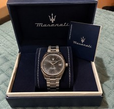 OROLOGIO MASERATI Uomo acciao-nuovo con scatola e libretto