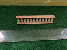 Vintage Britains Lead Floral Garden . 1930s A Long Ballustrade Section.