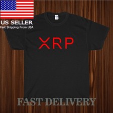NEW SHIRT XRP CRYPTOCURRENCY LOGO T-SHIRT UNISEX FUNNY AMERICAN USA SIZE S-5XL