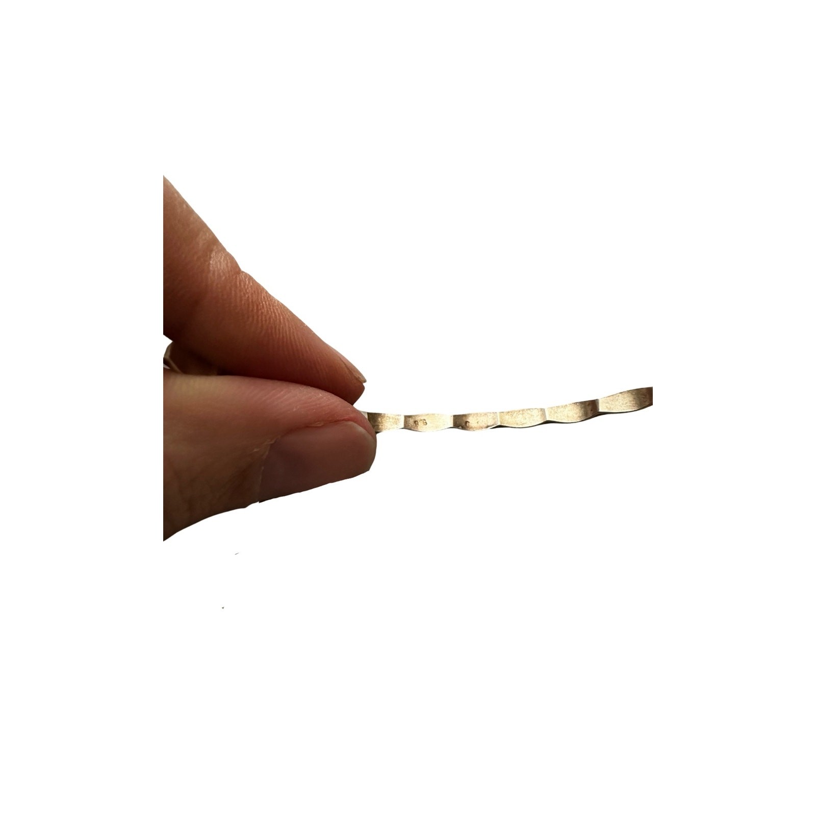 Sterling Silver Thin Bangle Bracelet Stacker - image 6