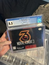 CGC 8.5 Mortal Kombat 3 Sealed SNES NTSC