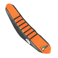 Dcor 30-30-215 Factory Reinforced Seat Cover - Black/Orange/Black Ribs