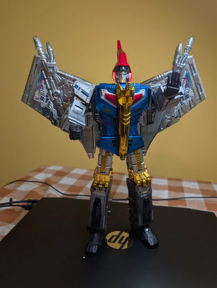Gigapower GP HQ-05R Gaudenter Blue Cest Chrome Swoop Transformers Masterpiece - Immagine 2 di 4