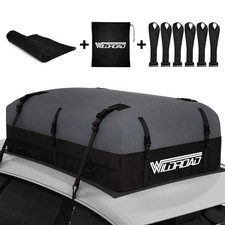 Rooftop Cargo Carrier Bag, 21 Cubic Feet without Ratchet Straps Oxford Cloth