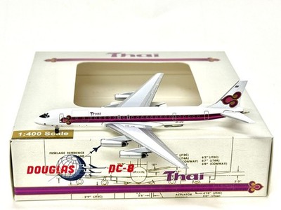 Aeroclassics 1:400 Thai Airways DC-8 OY-KTE
