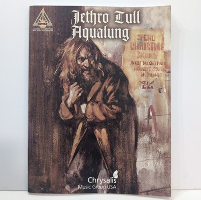 Jethro Tull Aqualung Guitar Tab Tablature Book Hal Leonard Transcriptions Notes
