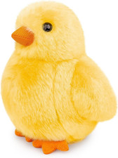 Little Yellow Chicken Plush, 5Inch Simulation Stuffed Animal, Baby Chicken Doll