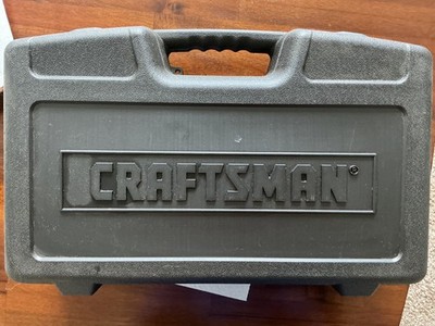 CRAFTSMAN Hard Plastic Carry Case, for worklight, drill,batteries, charger