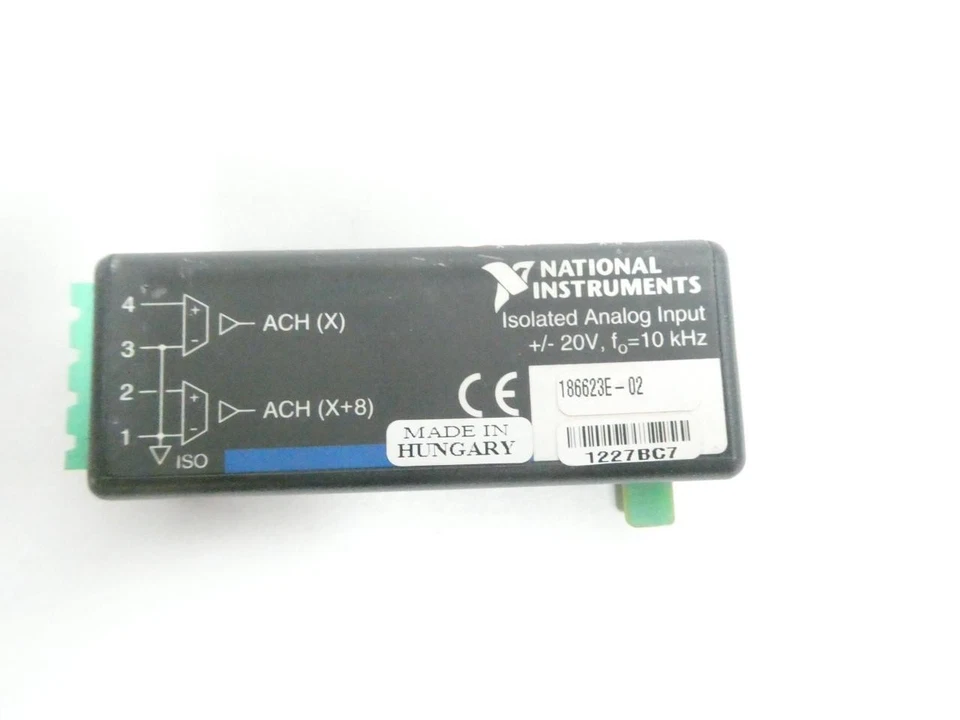 National Instruments SCC-AI02 186623E-02 Isolated Analog Input Module - Image 4 of 4