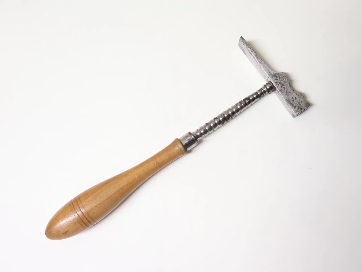 Petit Marteau D'horloger Et Bijoutier - Tête En Laiton/cuivre, Outil De Précision Occasion