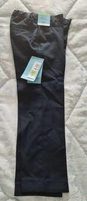 Marks & Spencer M&S Schuljungen Slim Fit Marineblau Hose 2-3 Jahre Extra Lang Neu mit Etikett