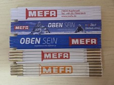 5x Meterstab / Zollstock MEFA