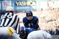 Earl Morrall New York Giants NFL Football 1960s Original 35mm Photo Slide