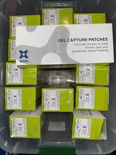 🔥Lot of 14 Sam Pro Gel Capture Patches 825-pcs UB-14-60T (9 Sealed, 5 Open) New