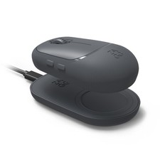 ZAGG Pro Mouse for Tablets and Laptops Qi-Enabled Wireless Charging Bluetooth