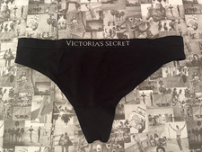 New With Tags Victoria's Secret Seamless Thong, Soft and Stretchy Panty Black M
