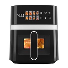 Bluebow 6QT Air Fryer, 8-in-1 Electric Hot Oven with Digital LED Touchscreen,