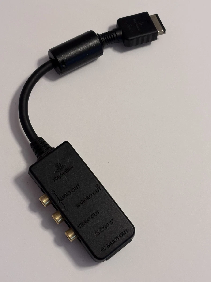 Adaptateur AV Sony Pour Guncon PS1 - Neuf En Boîte - Accessoire PlayStation 1
